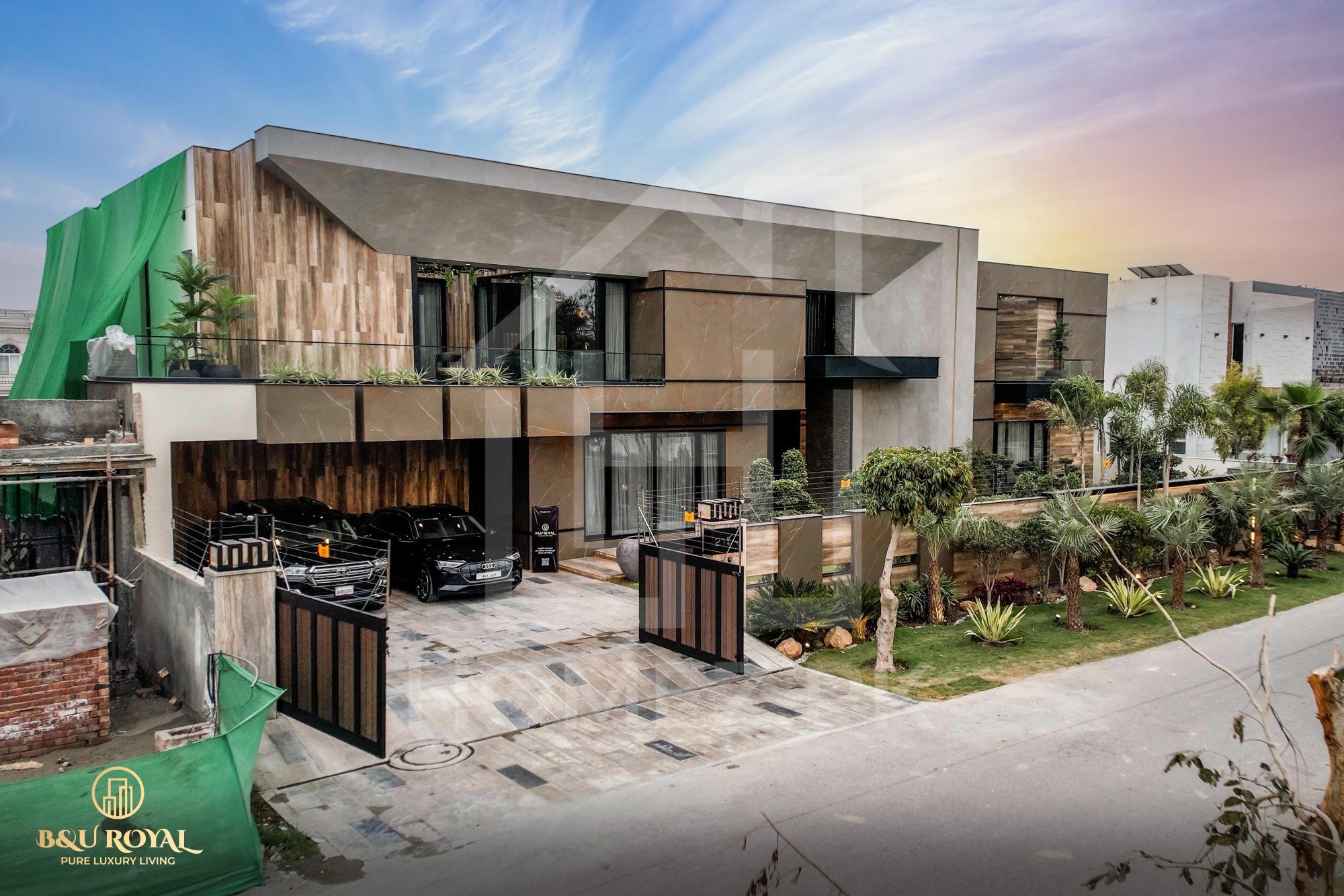 215 j drone 1 Galleria Design 2 Kanal Brand New Fully Furnished Bungalow For Sale At Prime Location in DHA Phase 6
