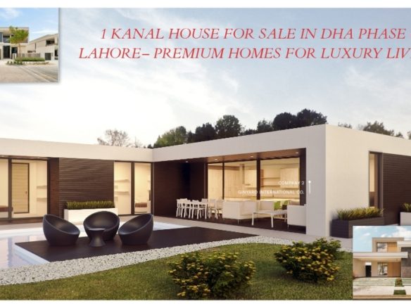 Discover a premium 1 Kanal house for sale in DHA Phase 6, offering luxury living, modern design, spacious interiors, and a prime location.