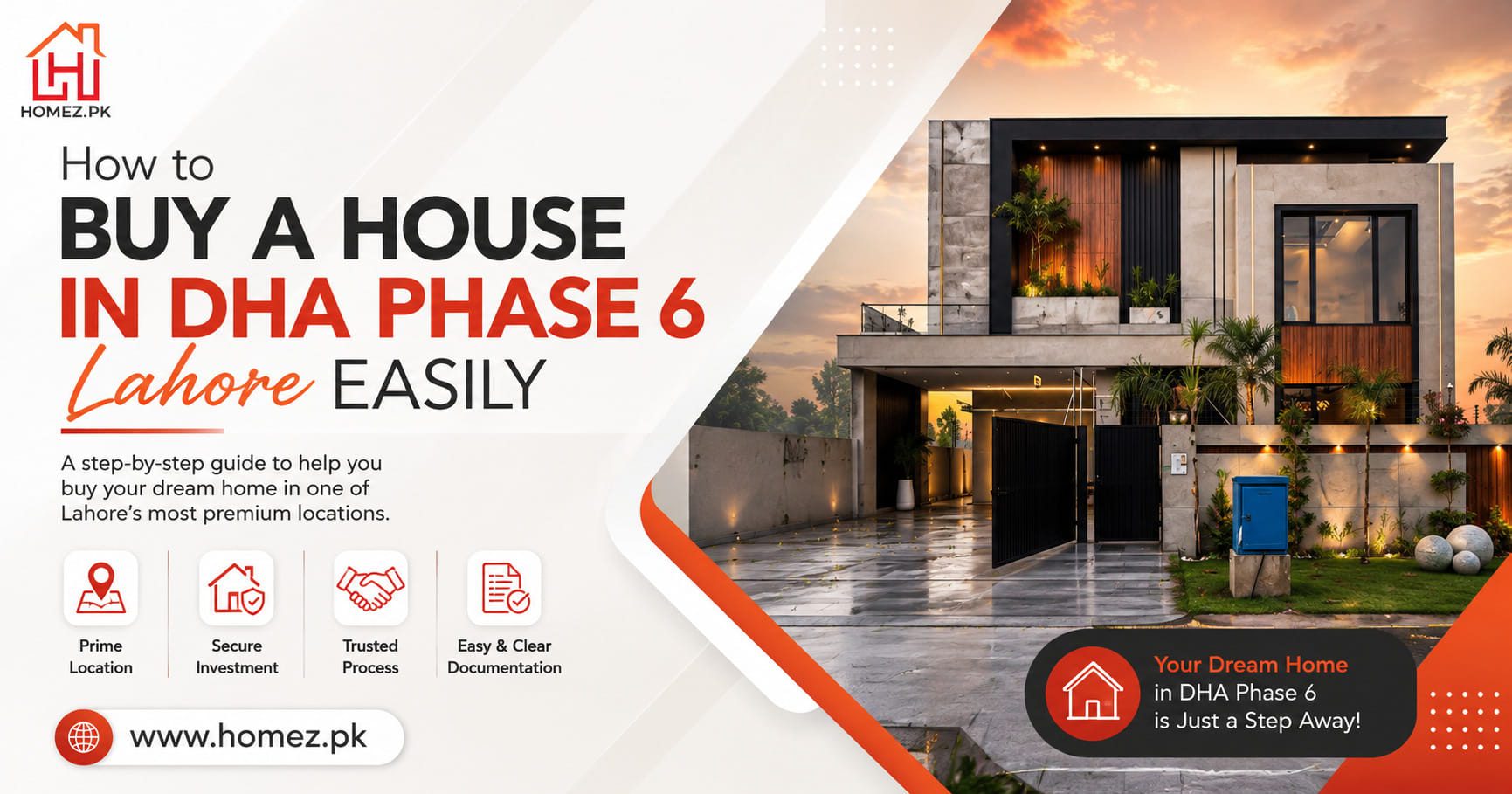 Learn how to buy a house in DHA Phase 6 Lahore with simple steps, expert tips, and smart guidance for a smooth, hassle-free property purchase.