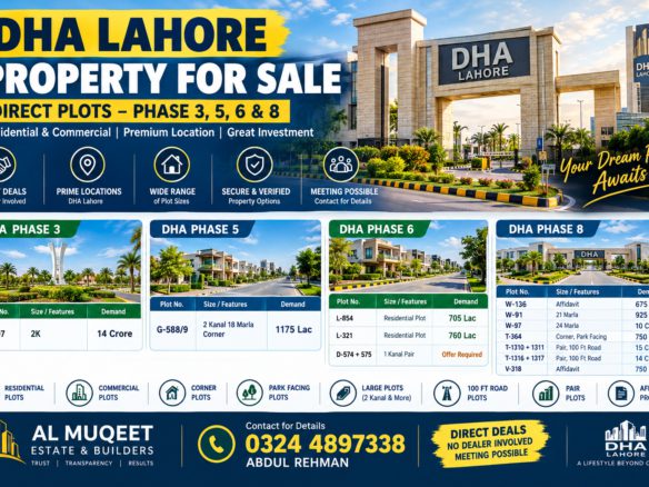 DHA Lahore property for sale