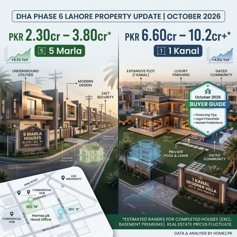 5 Marla House Prices in DHA Lahore: October 2026 Buyer Guide