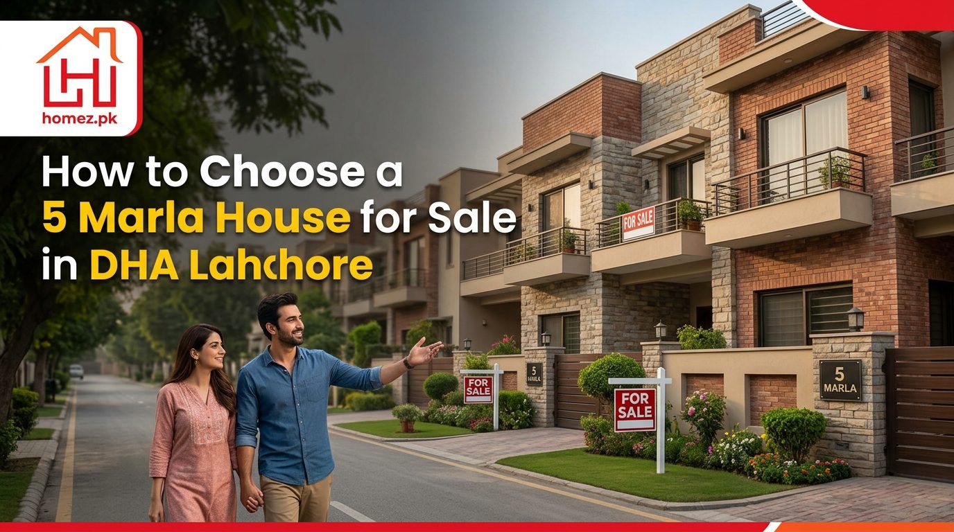 How to Choose a 5 Marla House for Sale in DHA Lahore
