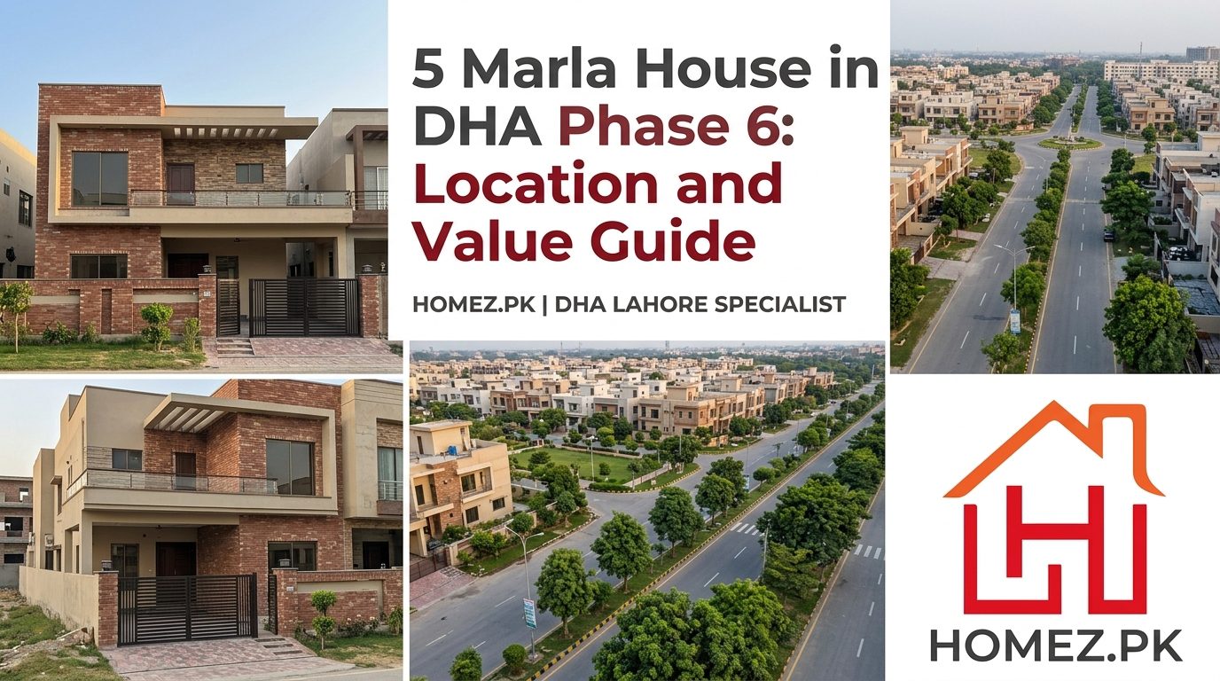 5 Marla House in DHA Phase 6: Location and Value Guide
