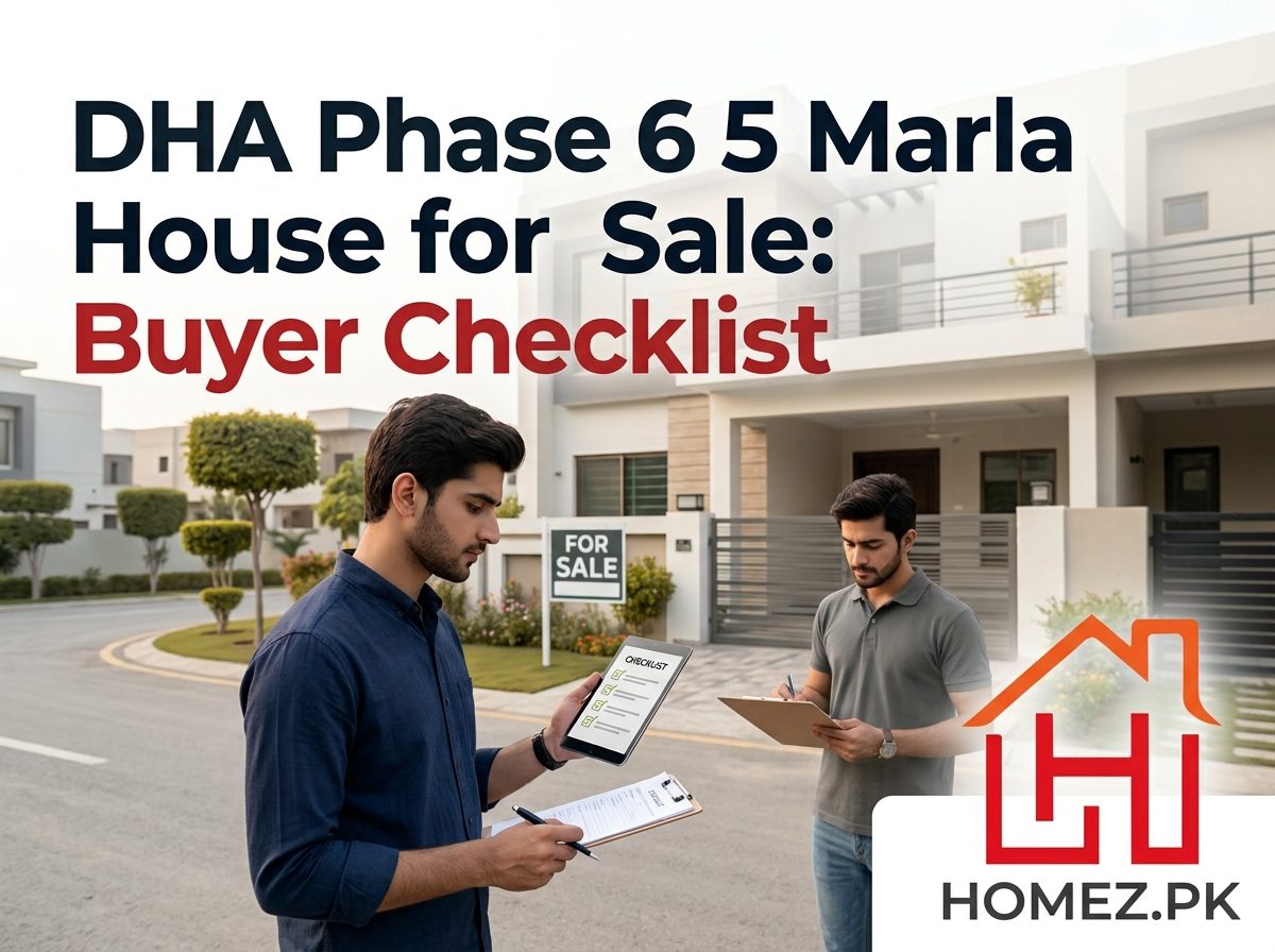 DHA Phase 6 5 Marla House for Sale: Buyer Checklist