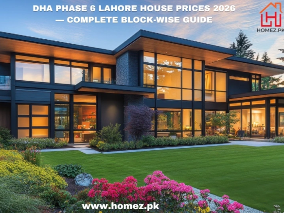 DHA Phase 6 house prices 2026 reflect rising demand, prime location value, and strong investment potential, making it a top choice for buyers and investors.