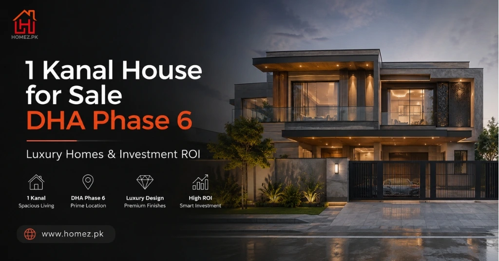 1 Kanal House for Sale DHA Phase 6 — Luxury Homes & Investment ROI 