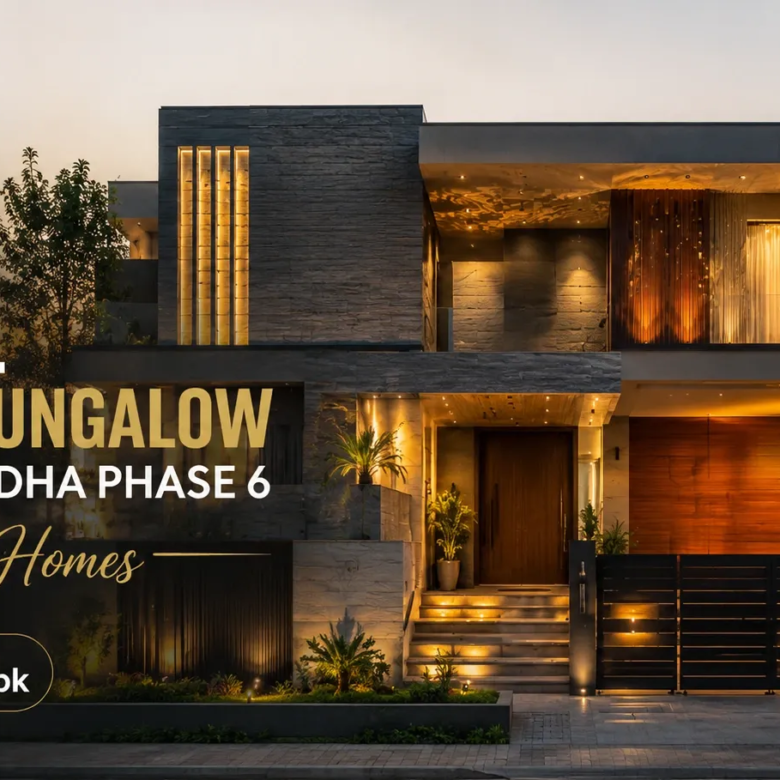 2 Kanal Luxury Bungalow for Sale in DHA Phase 6 — Elite Homes