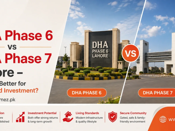 Compare DHA Phase 6 vs Phase 7 house Lahore to discover which offers better living, investment value, amenities, and future growth.