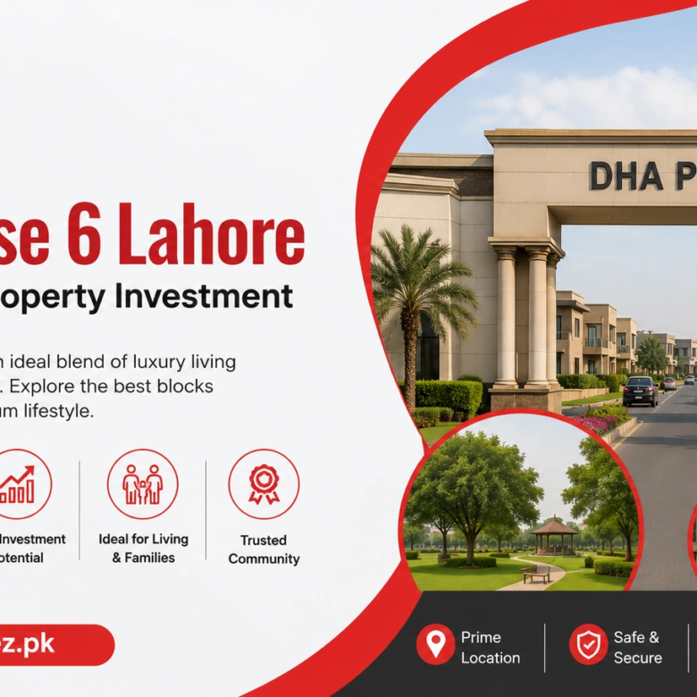 Best Blocks in DHA Phase 6 Lahore for Living and Property Investment