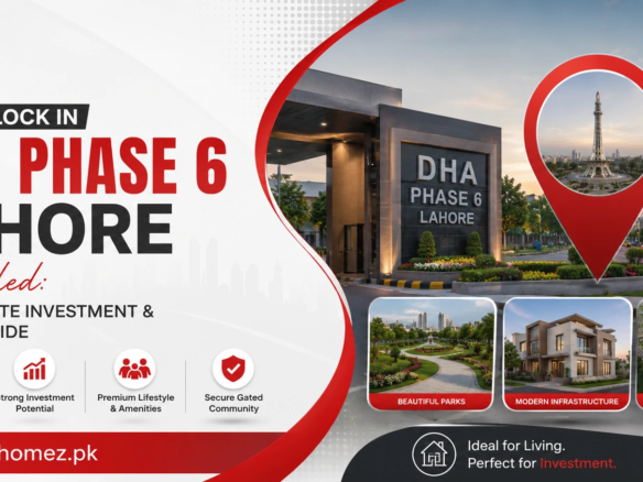 Best Block in DHA Phase 6 Lahore 2026: Explore the top blocks for living and investment, comparing location, amenities, prices, and future growth potential.
